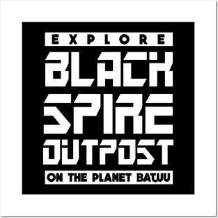 Black Spire Outpost Shirt Posters and Art